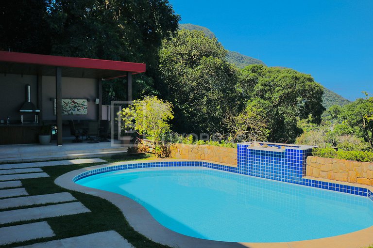 LB - RJ712 São Conrado Mansion 5-Bedroom House with Sea View