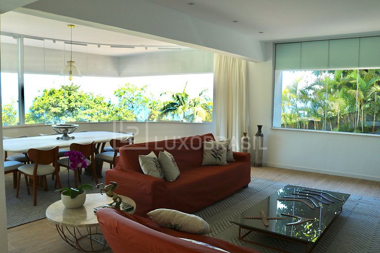 LB - RJ712 Casa de 5 Habitaciones en São Conrado con Vista a