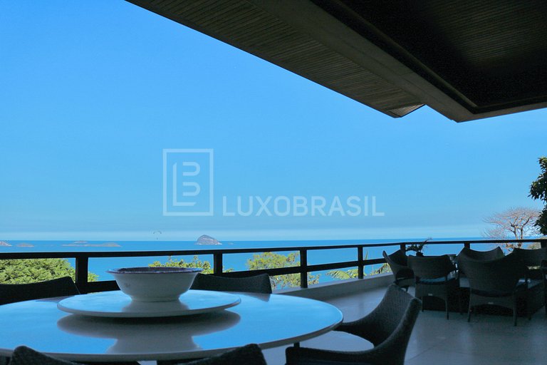 LB - RJ712 São Conrado Mansion 5-Bedroom House with Sea View