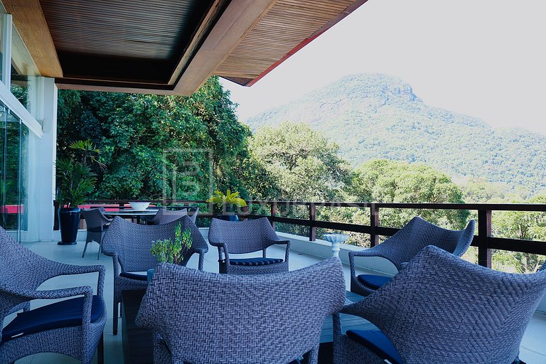 LB - RJ712 Casa de 5 Habitaciones en São Conrado con Vista a