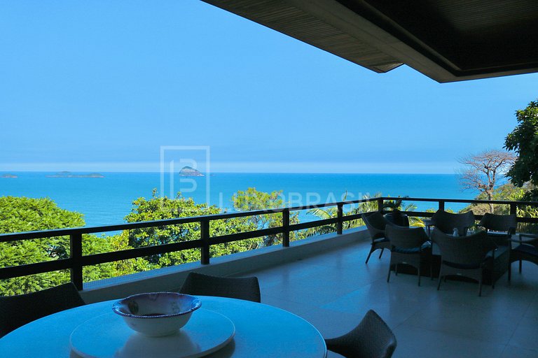 LB - RJ712 Casa de 5 Habitaciones en São Conrado con Vista a