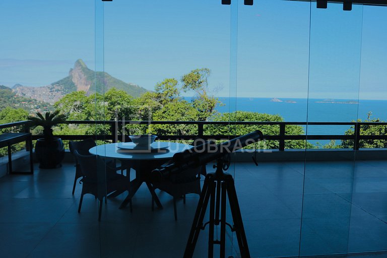 LB - RJ712 São Conrado Mansion 5-Bedroom House with Sea View