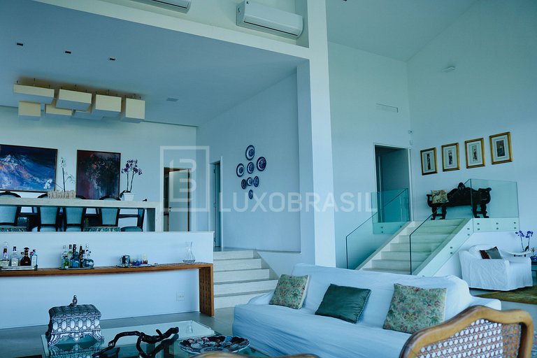 LB - RJ712 São Conrado Mansion 5-Bedroom House with Sea View