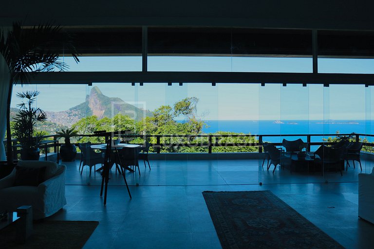 LB - RJ712 São Conrado Mansion 5-Bedroom House with Sea View