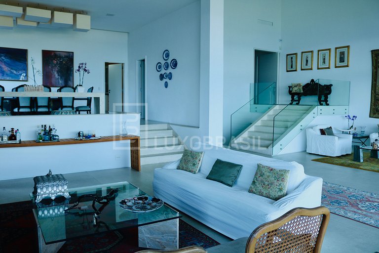 LB - RJ712 São Conrado Mansion 5-Bedroom House with Sea View