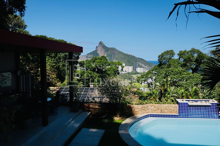 LB - RJ712 São Conrado Mansion 5-Bedroom House with Sea View