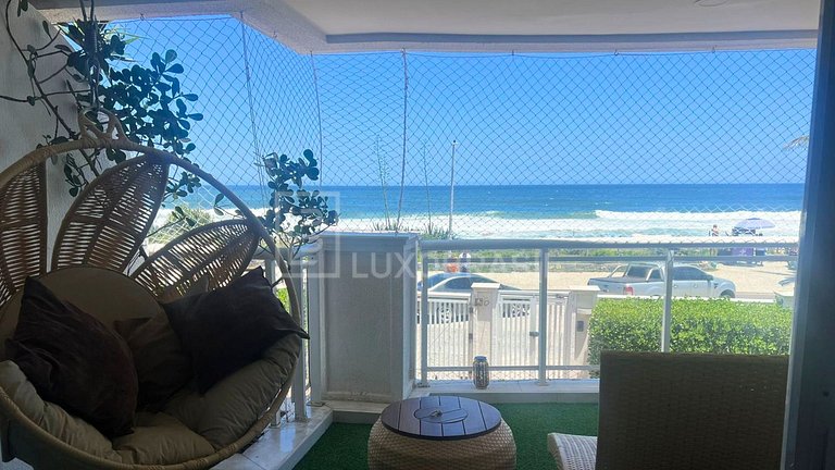 RJ1008 – Apartamento Frente al Mar con 2 Suites en Venta – R