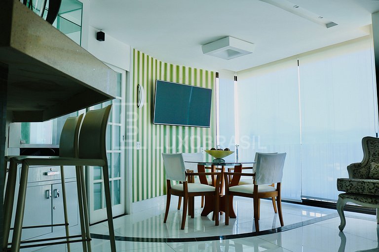 Apartamento Vista Mar RHR Barra – Temporada Luxo