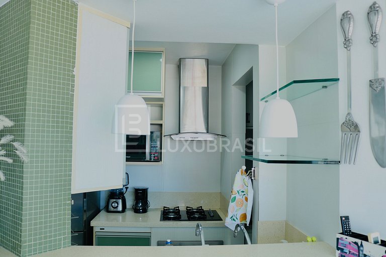Apartamento Vista Mar RHR Barra – Temporada Luxo
