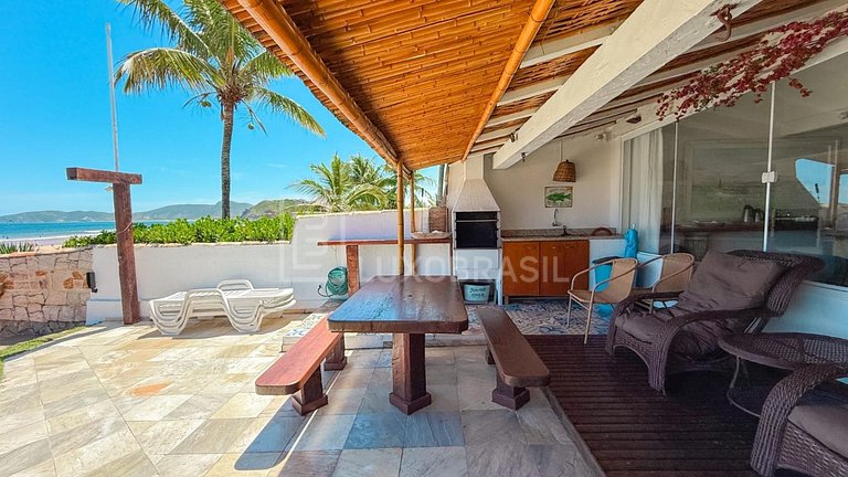 LUXOBRASIL #BZ05 Casa GeriBali Pé na Areia Aluguel de Tempor