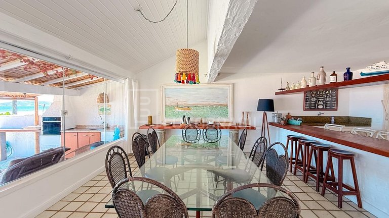Casa Pé-na-areia em Geribá