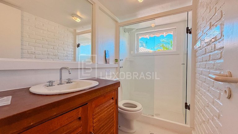 LUXOBRASIL #BZ05 Casa GeriBali Pé na Areia Aluguel de Tempor