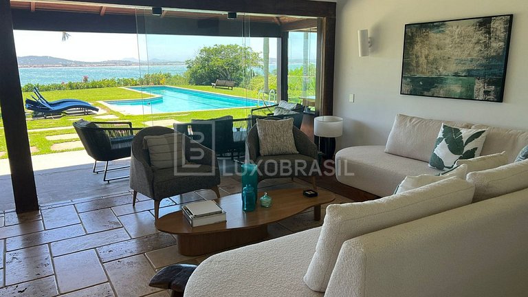 Casa luxuosa em Manguinhos | 5 Quartos | Exclusiva