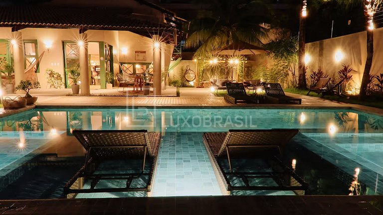 Casa Nina Cumbuco | 3 Suítes | Piscina e Experiências