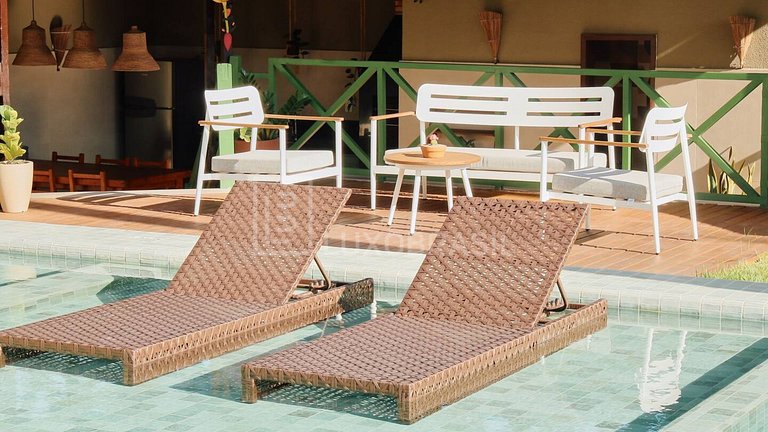 Casa Nina Cumbuco | 3 Suítes | Piscina e Experiências