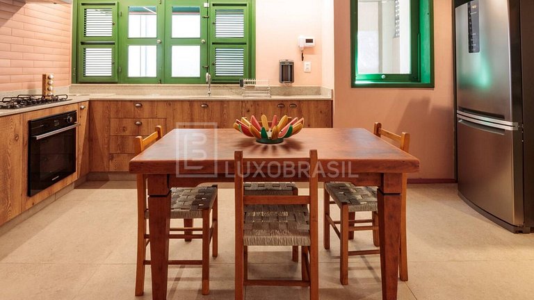 Casa Nina Cumbuco | 3 Suítes | Piscina e Experiências