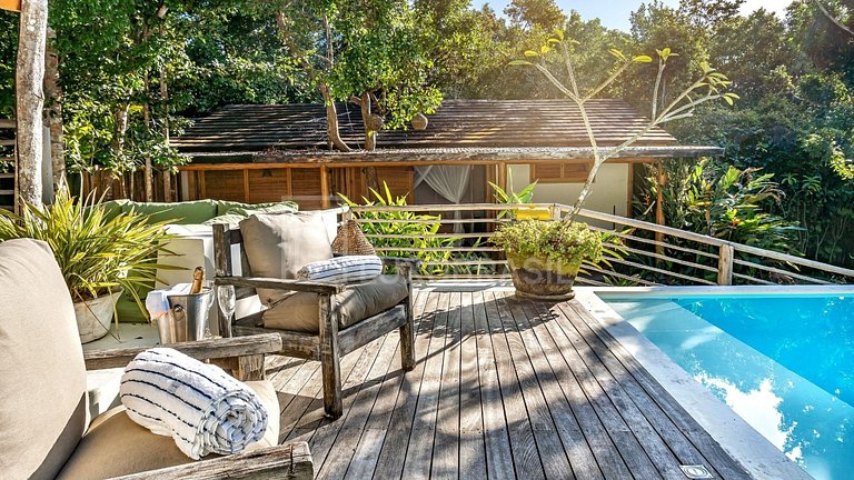 Villa Mansinha Trancoso | 5 Suítes | Piscina & Natureza