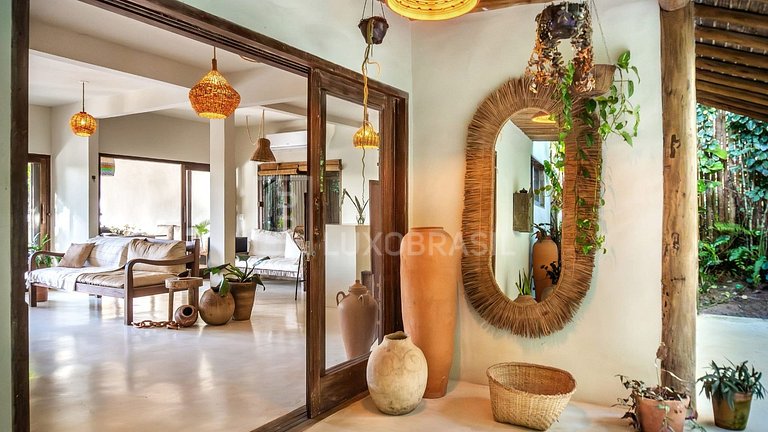 Villa Mansinha Trancoso | 5 Suítes | Piscina & Natureza