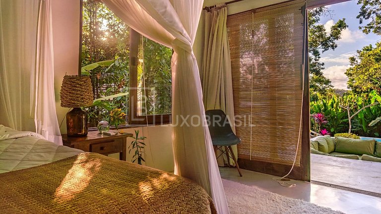 Villa Mansinha Trancoso | 5 Suítes | Piscina & Natureza