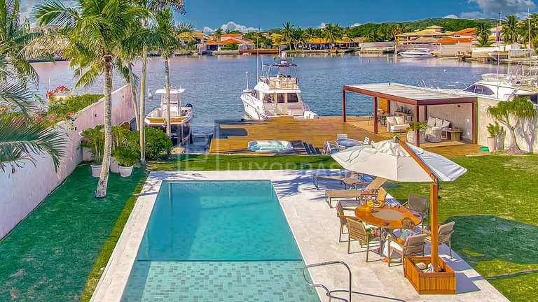 Mansão 6 Suítes no Moringa | Piscina, Pier & Jacuzzi