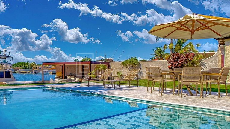 Mansão 6 Suítes no Moringa | Piscina, Pier & Jacuzzi