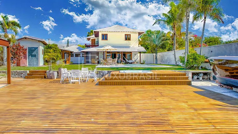 Mansão 6 Suítes no Moringa | Piscina, Pier & Jacuzzi