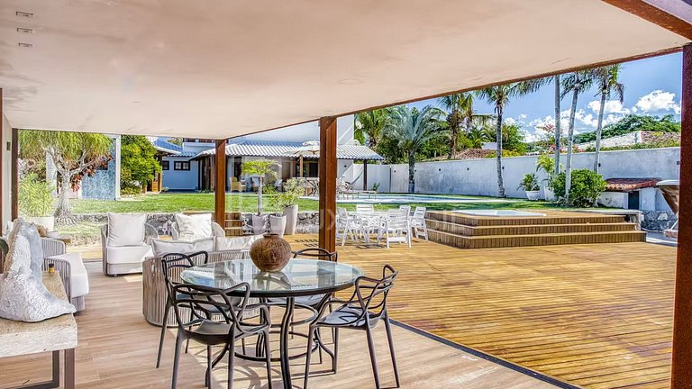 Mansão 6 Suítes no Moringa | Piscina, Pier & Jacuzzi