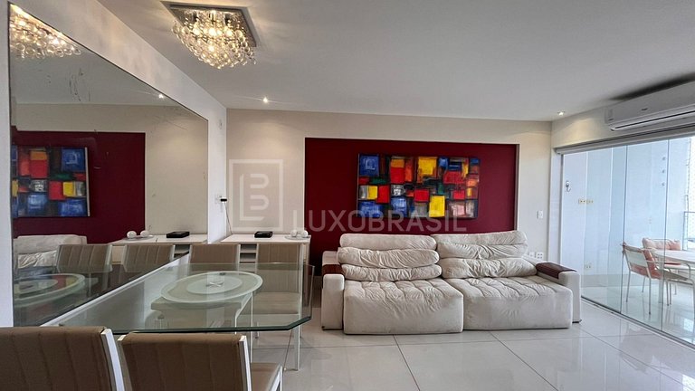 Apartamento 1 Quarto Barra Beach com Vista Lateral Mar