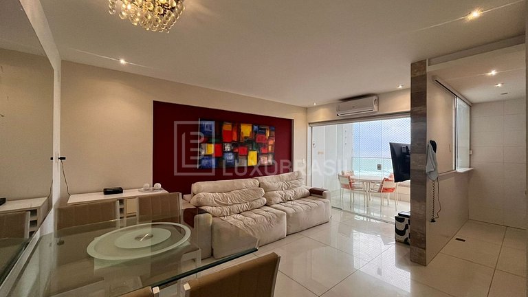 Apartamento 1 Quarto Barra Beach com Vista Lateral Mar