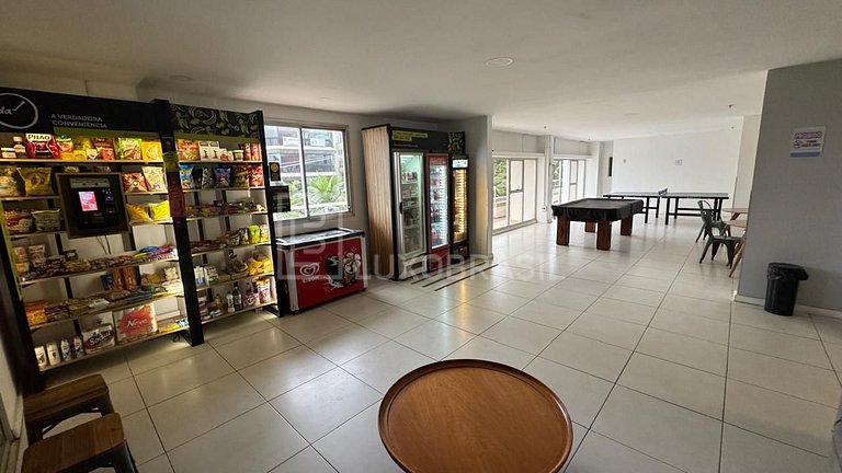 Apartamento 1 Quarto Barra Beach com Vista Lateral Mar