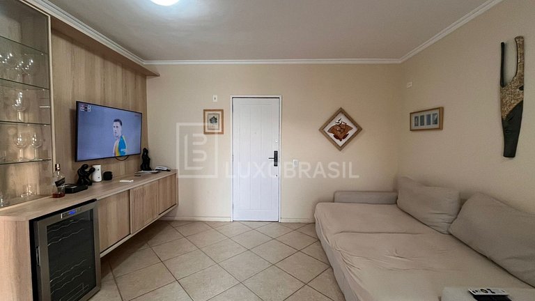 LB - RJ917 Apartamento Barra Beach con Vista Lateral al Mar