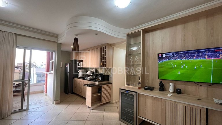 LB - RJ917 Barra Beach Apartment with Lateral Ocean View For