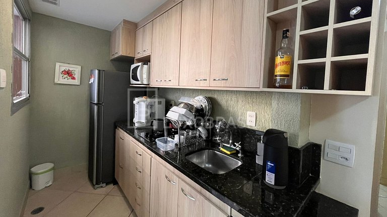 LB - RJ917 Apartamento Barra Beach con Vista Lateral al Mar