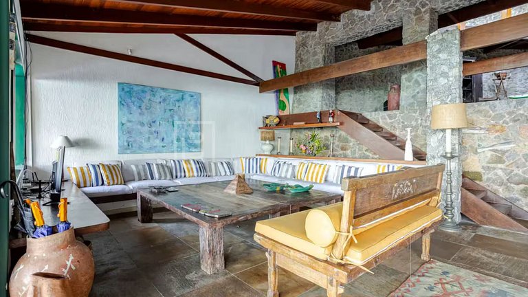 Casa Beira-Mar para Temporada em Angra dos Reis