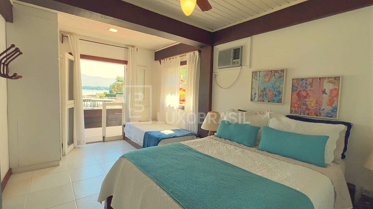 Casa Pé na Areia 5 Suítes em Angra dos Reis