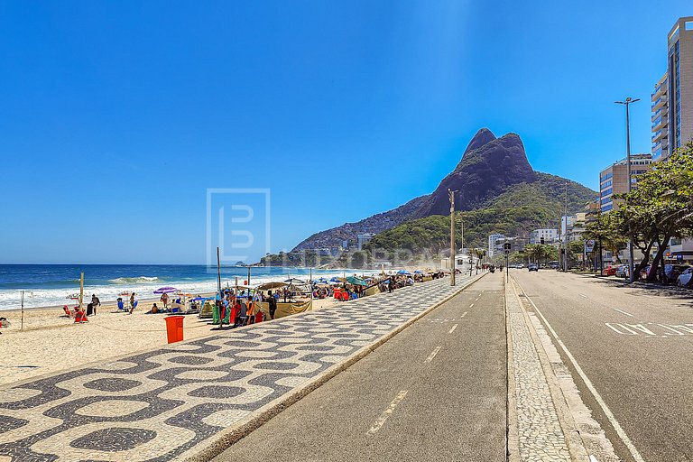 Apartamento na Quadríssima do Leblon para Temporada