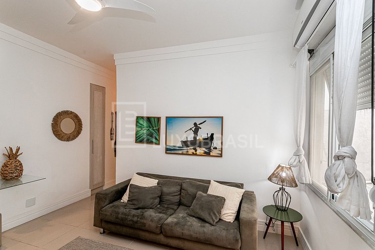 RJ147 – Apartamento en la Cuadra Más Exclusiva de Leblon | A