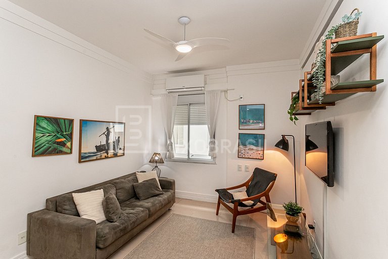 Apartamento na Quadríssima do Leblon para Temporada