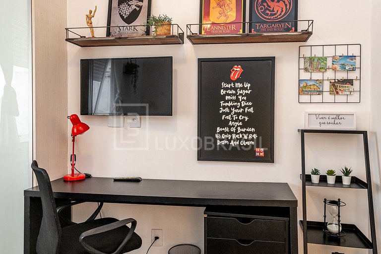 Apartamento na Quadríssima do Leblon para Temporada