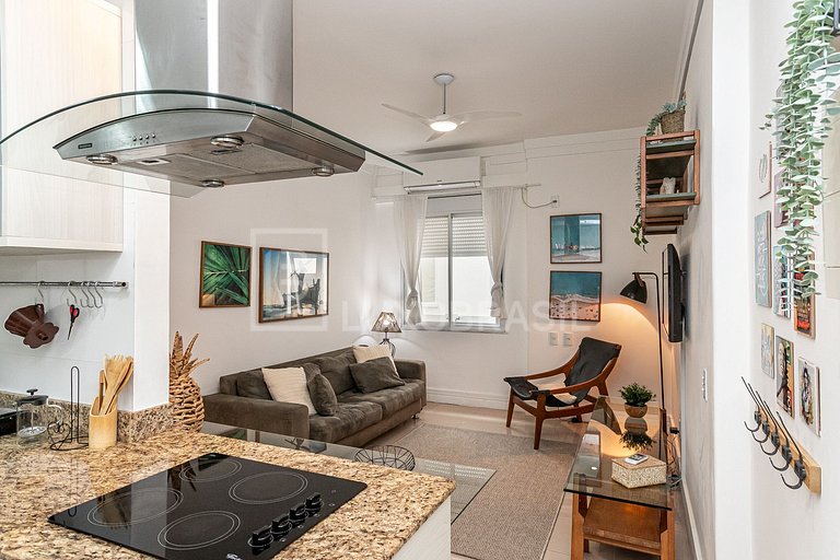 RJ147 – Apartment in Leblon’s Prime Block | Short-Term Renta