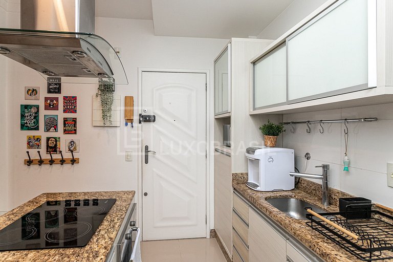 Apartamento na Quadríssima do Leblon para Temporada