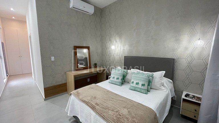 LB - RJ918 Casa Lago Aluguel Fixo no Joá