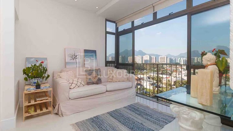 Apartamento Frente Mar na Barra | 2 Suítes Temporada