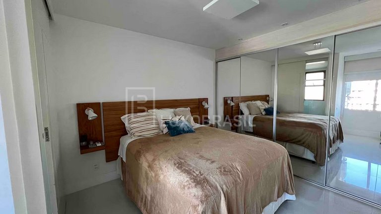 Apartamento Frente Mar na Barra | 2 Suítes Temporada