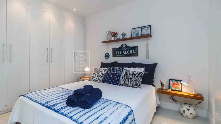 LB – RJ151 Beach View | 2 Suites | Alquiler de Temporada