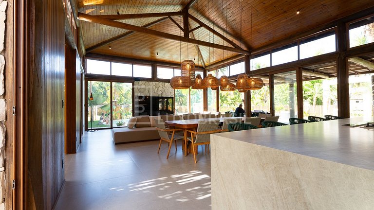 Mansão de Luxo 8 Suítes para Temporada em Morro de SP