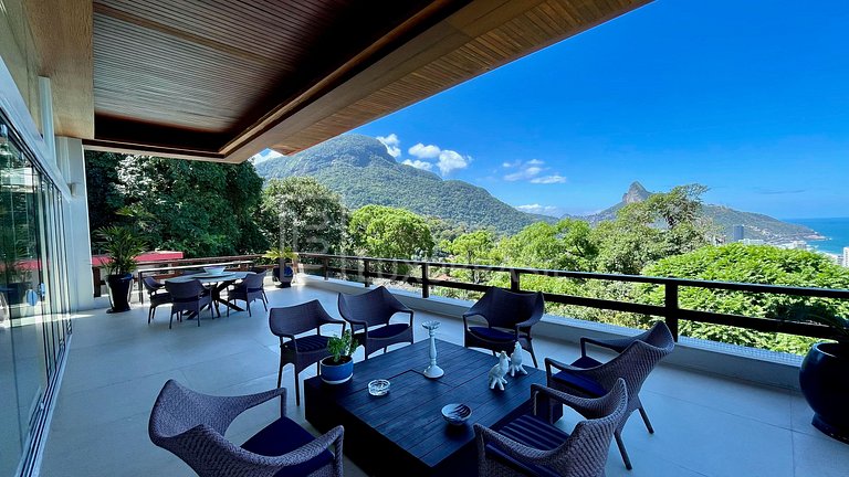 Mansão São Conrado 05 Quartos Vista Mar