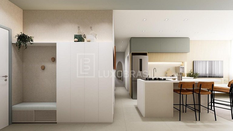 LB - RJ971 Apartamento de 02 Suites en Leblon en Venta