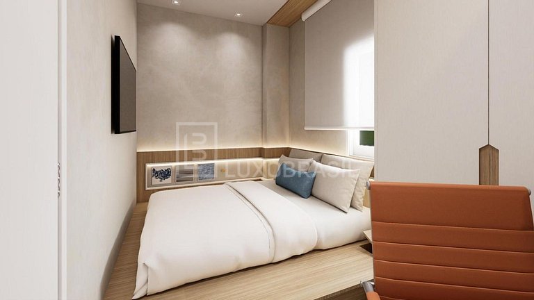 LB - RJ971 Apartment with 02 Suites in Leblon for Sale