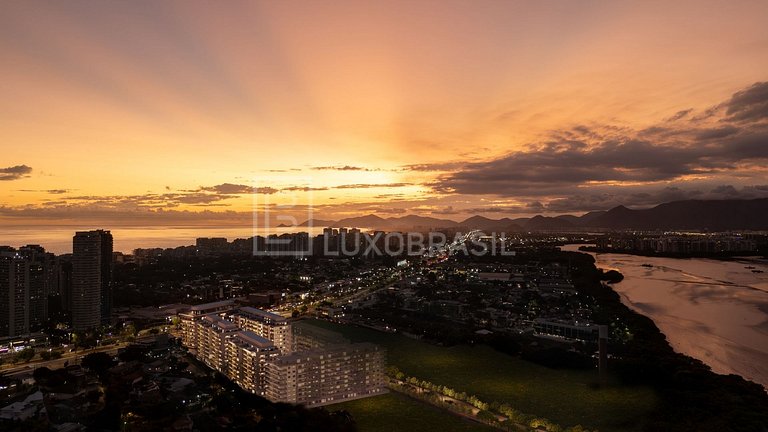 LB - RJ1012 Green Park Condominium in Barra da Tijuca with 2